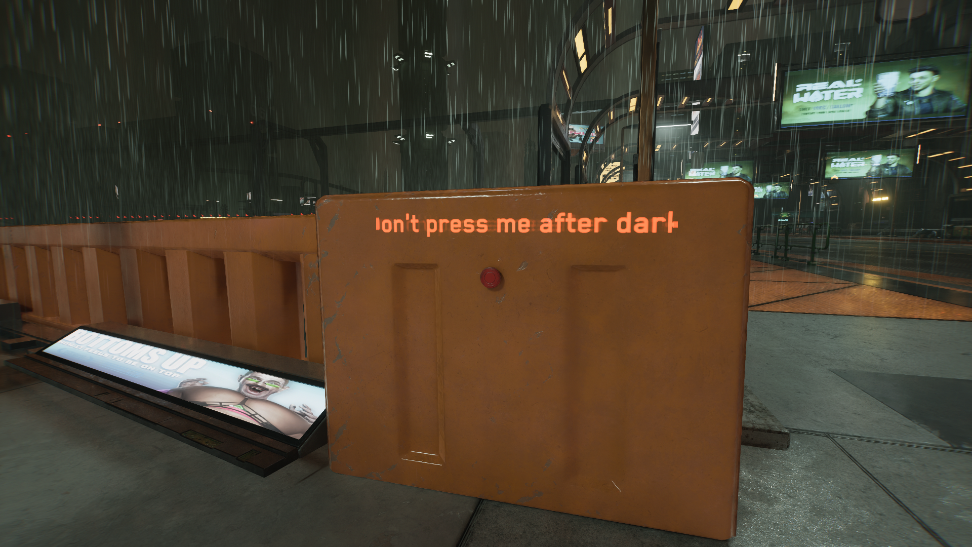 The city's streetlights can be toggled through the hidden button